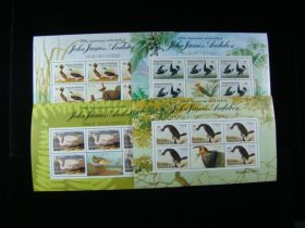 Antigua Scott #845-848 Set Sheets Of 5 W/Labels Mint Never Hinged