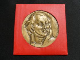 Vintage Polish Bronze Medal "Kazimierz Pulaski" 03