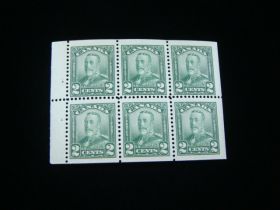 Canada Scott #150a Booklet Pane Of 6 Mint Never Hinged