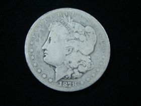 1878-CC Morgan Silver Dollar AG 10917