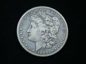 1896-S Morgan Silver Dollar Fine+ 70917