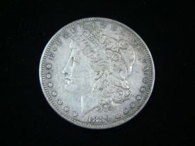 1884-S Morgan Silver Dollar XF+ 20204