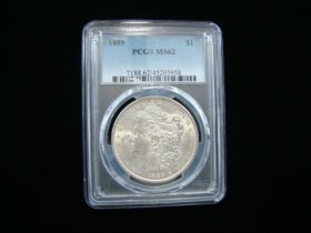 1889 Morgan Silver Dollar PCGS Graded MS62 #45203958