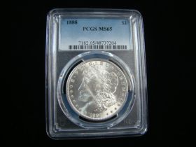 1888 Morgan Silver Dollar PCGS Graded MS65 #48737204