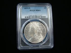 1899-O Morgan Silver Dollar PCGS Graded MS64 #48737207