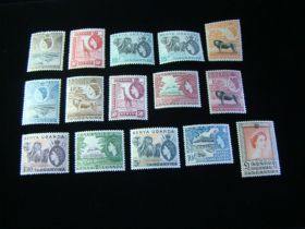 Kenya Uganda Tanzania Scott #103-117 Set Mint Never Hinged