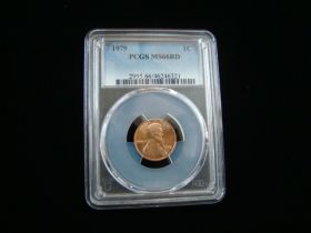 1979 Lincoln Cent PCGS Graded MS66RD #46246321