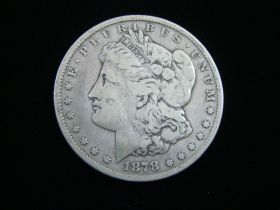 1878-CC Morgan Silver Dollar VF 11108
