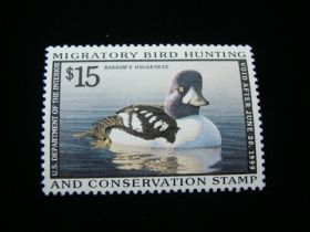 U.S. Scott #RW65 Mint Never Hinged Barrow's Goldeneye