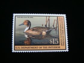 U.S. Scott #RW68 Mint Never Hinged Northern Pintail