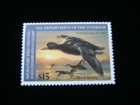 U.S. Scott #RW69 Mint Never Hinged Black Scoters