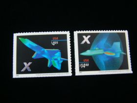 U.S. Scott #4018-4019 Set Mint Never Hinged X-Planes