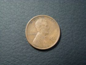 1911-S Lincoln Cent VF 10617