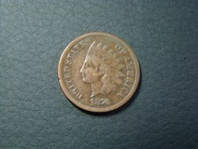 1876 Indian Head Cent Fine 90617