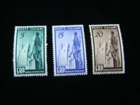 Italy Scott #515-517 Set Mint Never Hinged