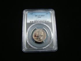 1967 Washington Quarter PCGS Graded SP67 SMS #42238297