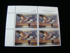 U.S. Scott #RW70 Plate # Block Of 4 Mint Never Hinged Snow Geese