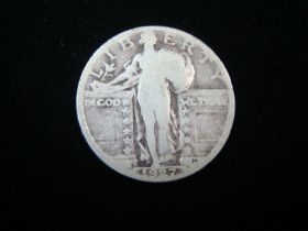 1927-S Standing Liberty Silver Quarter Good 80905
