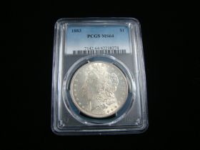 1883 Morgan Silver Dollar PCGS Graded MS64 #42238274