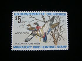 U.S. Scott #RW41 Mint Never Hinged Wood Ducks