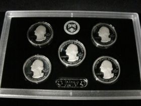 2019 U.S. Mint Silver Proof Set with Box & COA