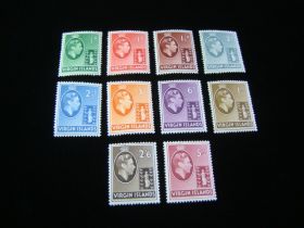 Virgin Islands Scott #76-85 Short Set Mint Never Hinged