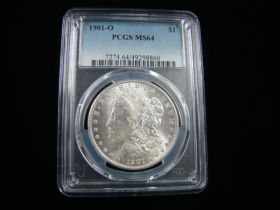 1901-O Morgan Silver Dollar PCGS Graded MS64 #49298860