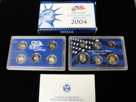 2004 U.S. Mint Proof Set W/ Box & COA