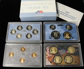 2009 U.S. Mint Proof Set W/ Box & COA