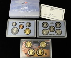 2010 U.S. Mint Proof Set W/ Box & COA