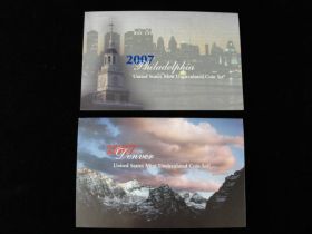 2007 UNITED STATES MINT P & D UNCIRCULATED COIN SET W/ COA