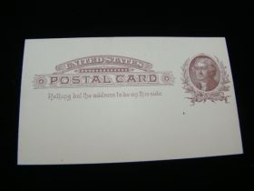 U.S. Scott #UX8 Jefferson Postal Card Mint Never Hinged