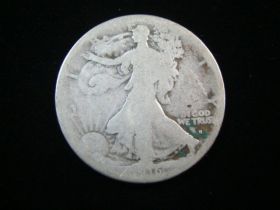 1916-S Walking Liberty Silver Half Dollar Good 70923