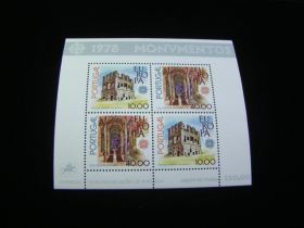 Portugal Scott #1391a Sheet Of 4 Mint Never Hinged