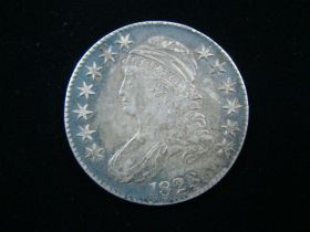 1823 Capped Bust Silver Half Dollar XF 11130