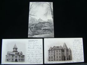 1908 Spearfish South Dakota Group Of 3 Original Postcards State Normal School