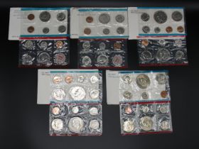1971-1975 U.S. Mint P&D Uncirculated Set