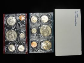 1977 U.S. Mint P&D Uncirculated Coin Set