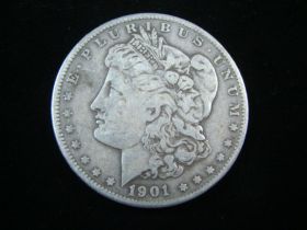 1901-S Morgan Silver Dollar VF 31016