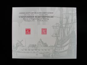 BEP Souvenir Card #B-178 1993 two 1916 precancel stamps
