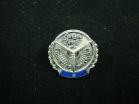 Vintage Curtiss Wright Propeller Division Sterling Silver Service Pin