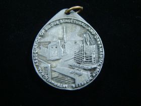 Vintage Int'l Association Of Bridge Structural & Ornamental Iron Workers Medal
