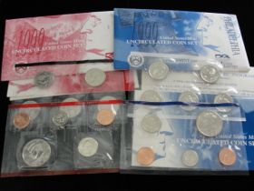 1999 US Mint P & D Uncirculated Coin Set
