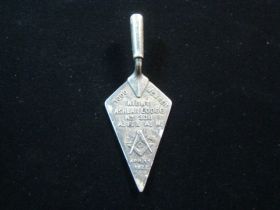 1922 Masonic Mini Trowel 1000 Member Night Ashlar Lodge No. 308