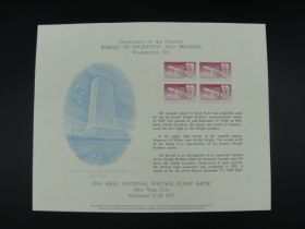 BEP Souvenir Card #B-43 1977 1949 6¢ Wright Brothers stamp