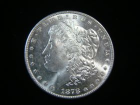 1878-S Morgan Silver Dollar Brilliant Uncirculated 91016