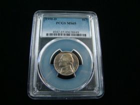 1950-D Jefferson Nickel PCGS Graded MS65 #49638449