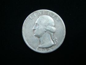 1932-S Washington Silver Quarter Fine+ 110205