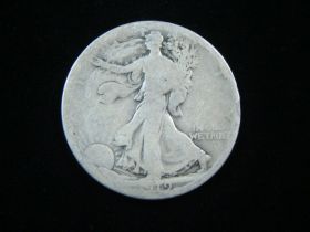 1919-D Walking Liberty Silver Half Dollar Good 51124