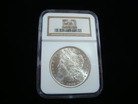 1882 Morgan Silver Dollar NGC Graded MS63 #240590-009